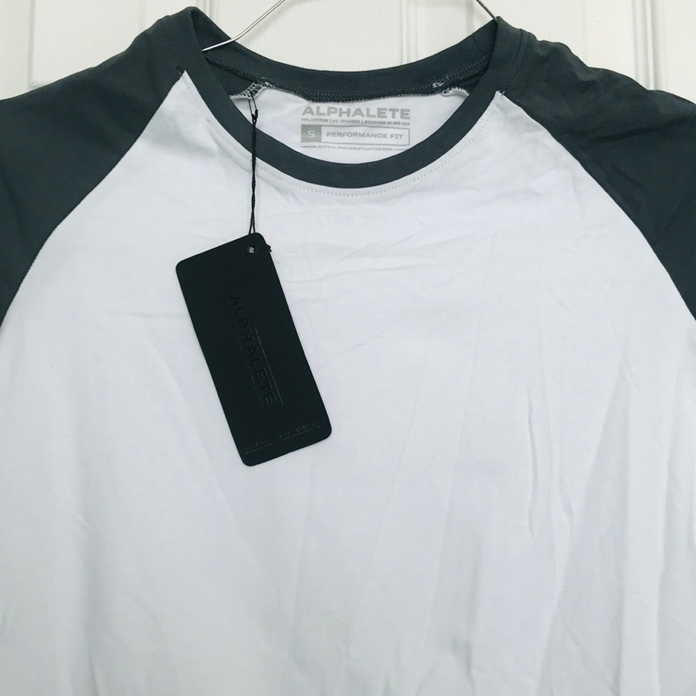 NWT ALPHALETE ATHLETICS Women’s Fitted Performance 3/4 Sleeve Tee Small - Picture 6 of 8